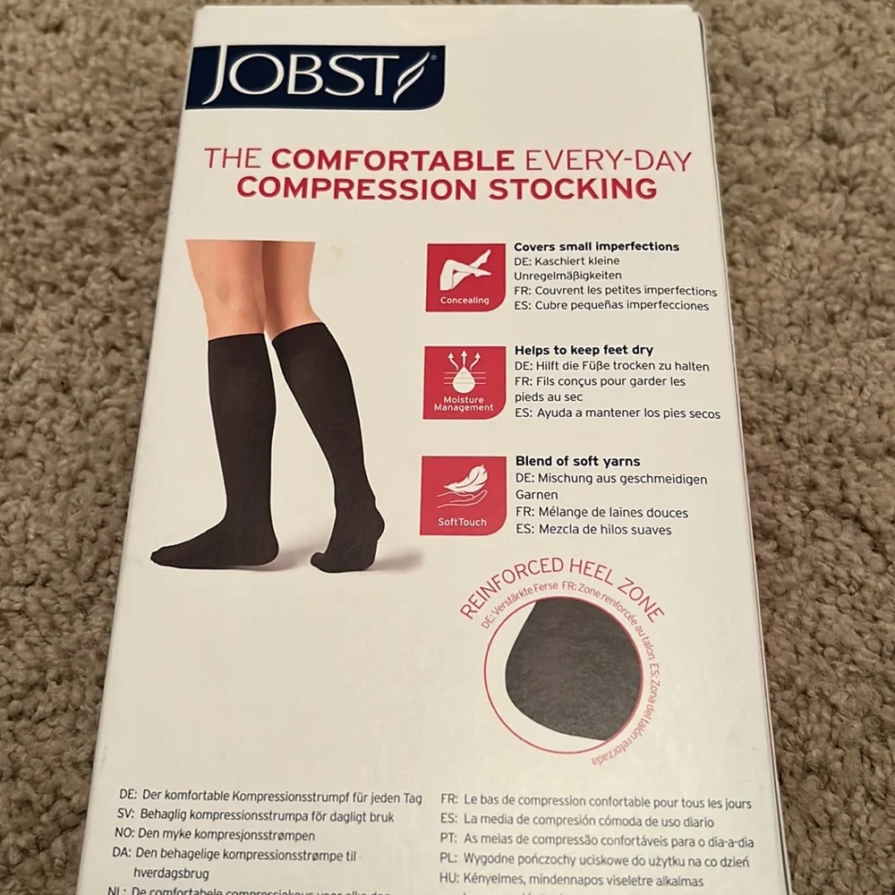 Jobst compression stockings Natural Large Knee